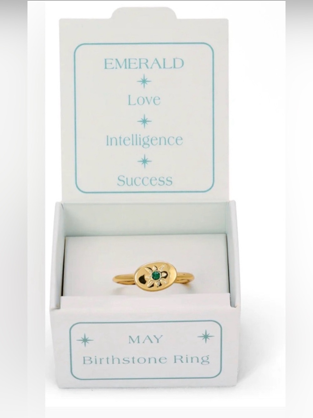 Birthstone Ring - May - Emerald